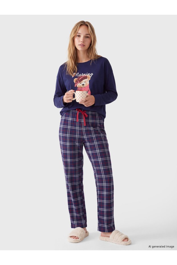 Quality Pieces from Çelebi Store Zero Roba Yaka Women's Pajama Suit