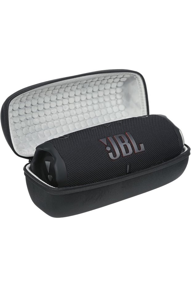 حقيبة حمل متوافقة مع مكبر صوت JBL Charge 6 بلوتوث، مقاومة للصدمات ومقاومة للماء بغلاف صلب.