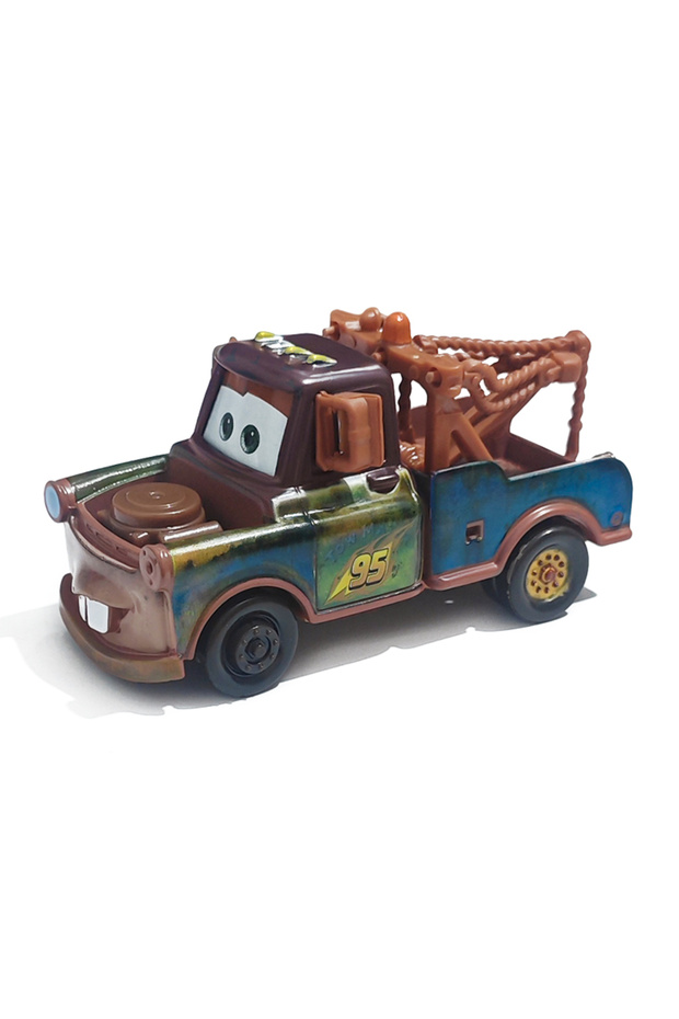 001 Pixar Cars Mater Model Car 1/55 Metal Die Casting Alloy Material Anime Figure Collectibles Carto