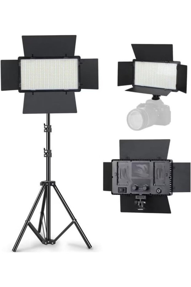 Pro LED 600 Professional Photo & Video Light Kit