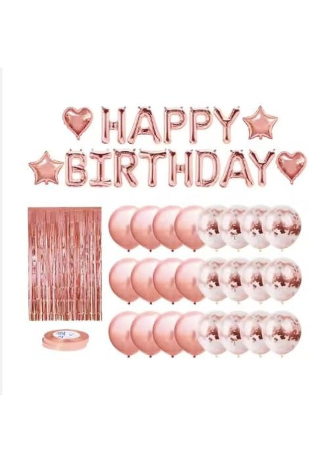 Birthday Decoration Set – Complete Party Kit طقم تزيين عيد ميلاد – مجموعة متكاملة للاحتفال