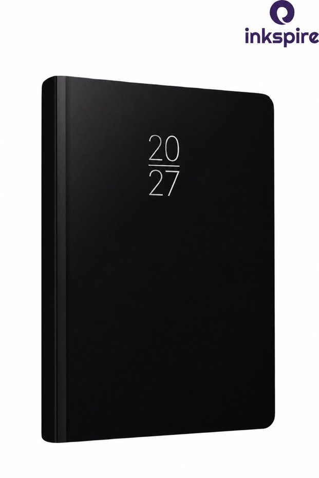2027 Agenda Faux Leather Bound 14X20 cm Lined 1 Piece Daily and Annual Planner 2027 Year Agenda