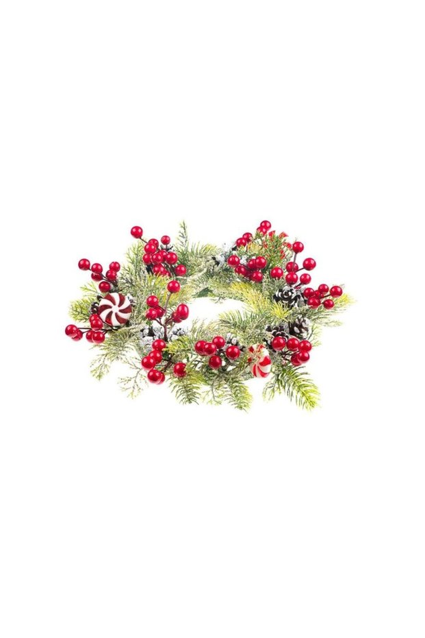 Inel de Craciun Berries Acadele Ninse 32cm.