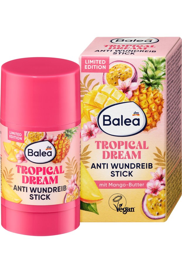 Anti-Chafing Stick Tropical Dream - Protective Care Formula - Vegan - 25 g