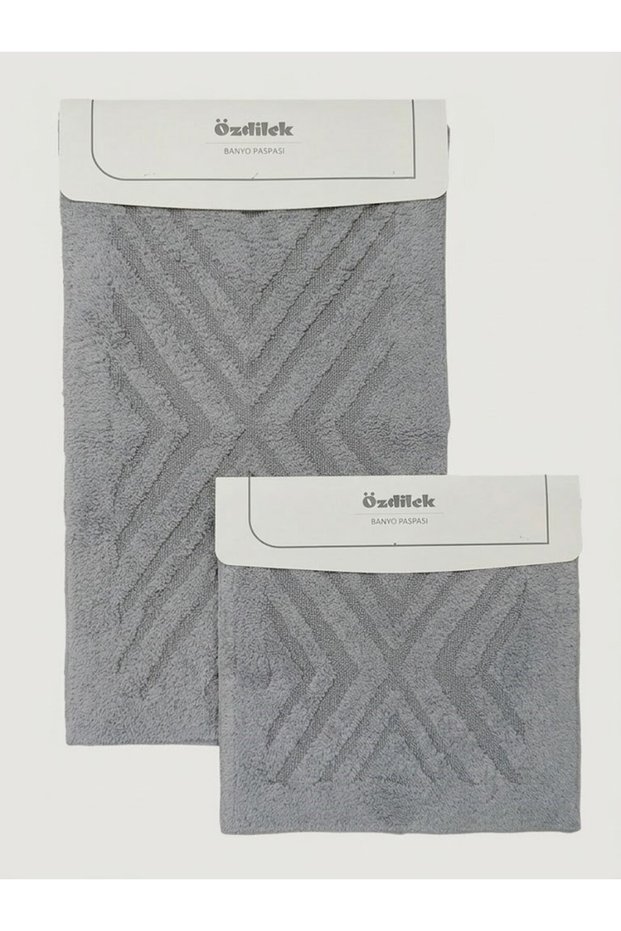 Cotton Toilet Set - Gray