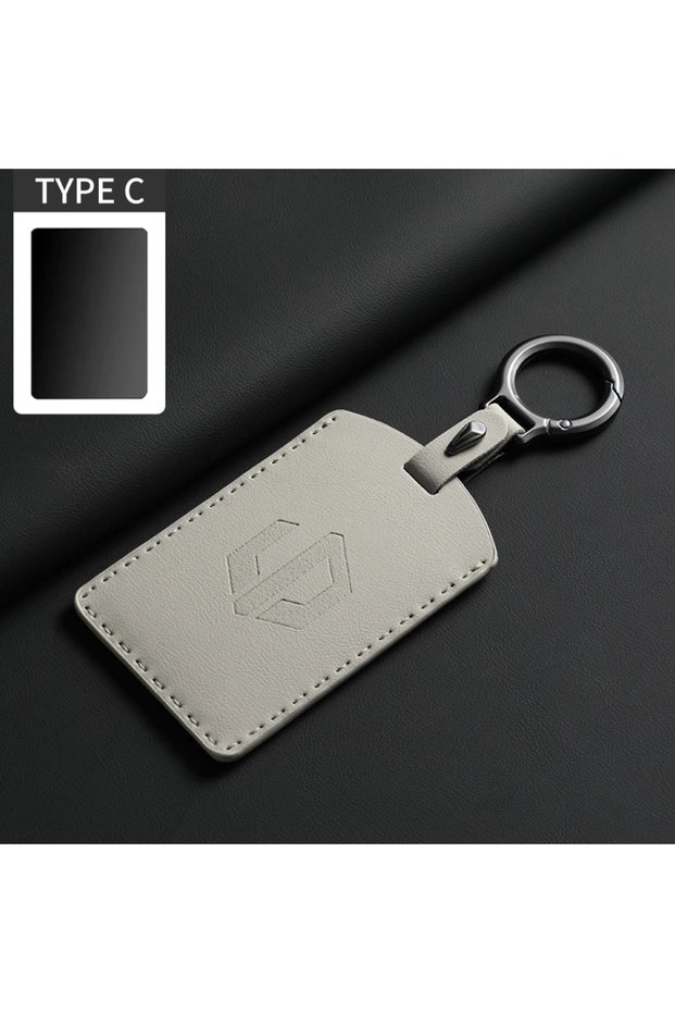 C2 Original Car Color Leather Key Case Cover Fob for LEAPMOTOR B01 C11 C16 C10 Keyless Remote Key Ca