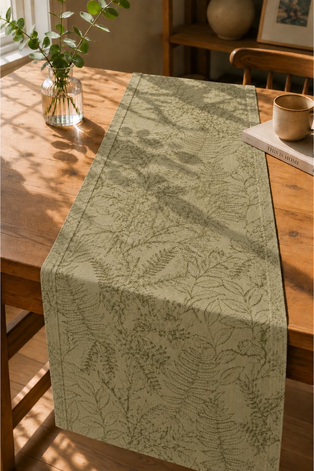 Nature Sketch Premium Haki Runner 40X140 cm
