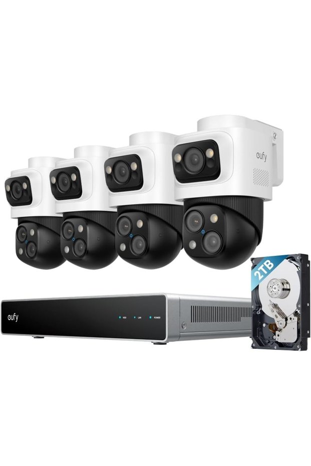 نظام كاميرات مراقبة PoE NVR S4 Max، بدقة 4K UHD
