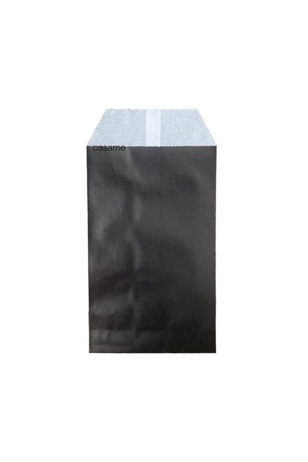 100 pcs solid black Mini Multicolour Solid Pure Color Pouch Kraft Paper Bags Wedding Party Invitatio