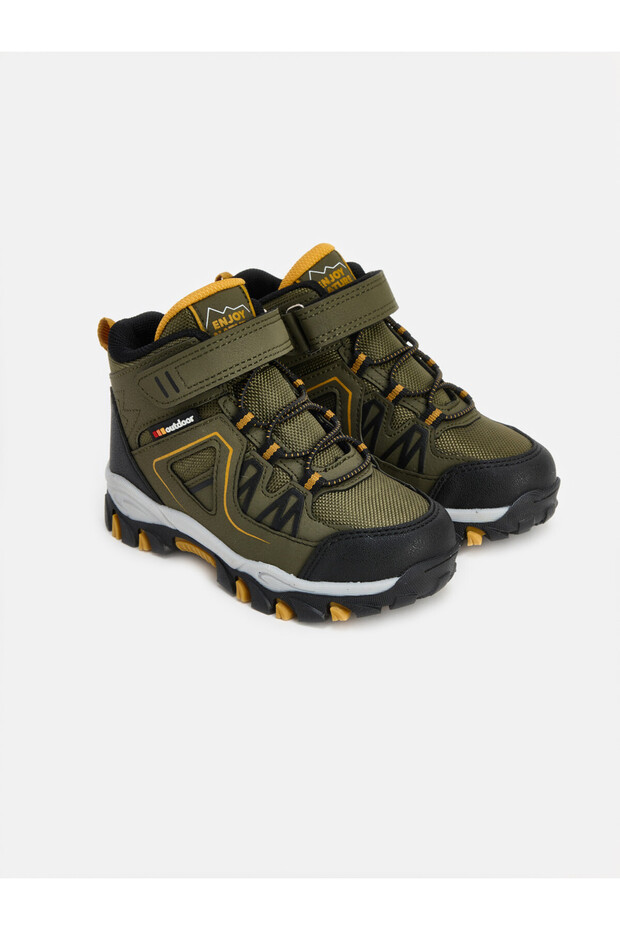 Esvab • Modern & Distinctive Boys' Boots with Laces and Velcro Fasteners