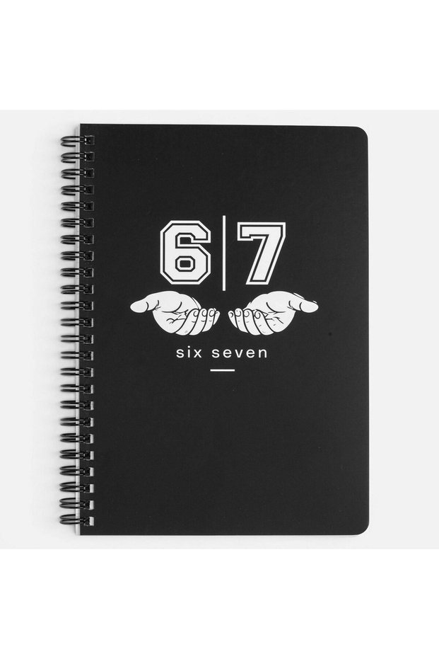 A5 Spiral Notebook "6-7" - 80 Sheets