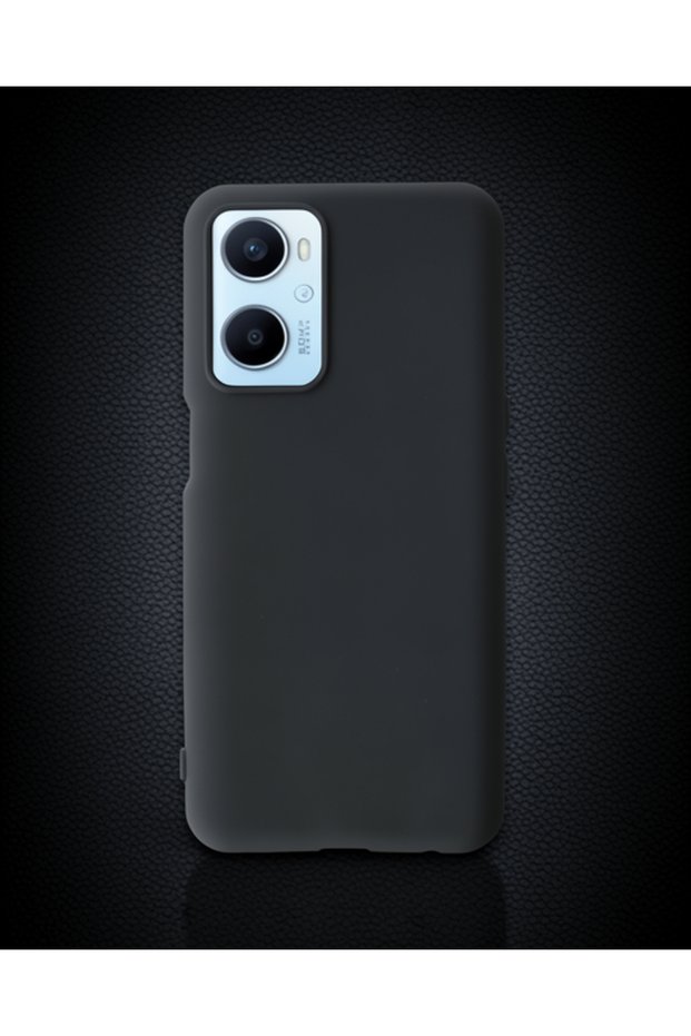 Oppo a96 case first silicone - black