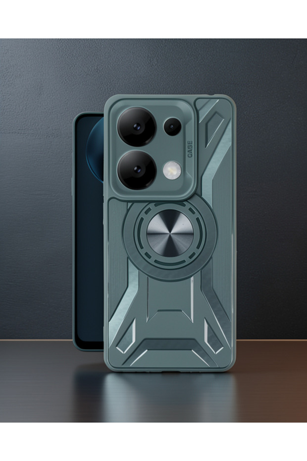 Xiaomi Redmi Note 13 4g Case Lincoln Silicone - Dark Green