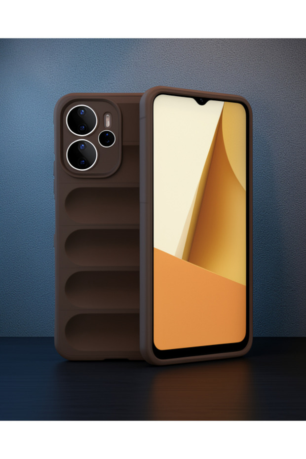 Xiaomi Redmi Note 14 4g Case Optimum Silicone - Brown