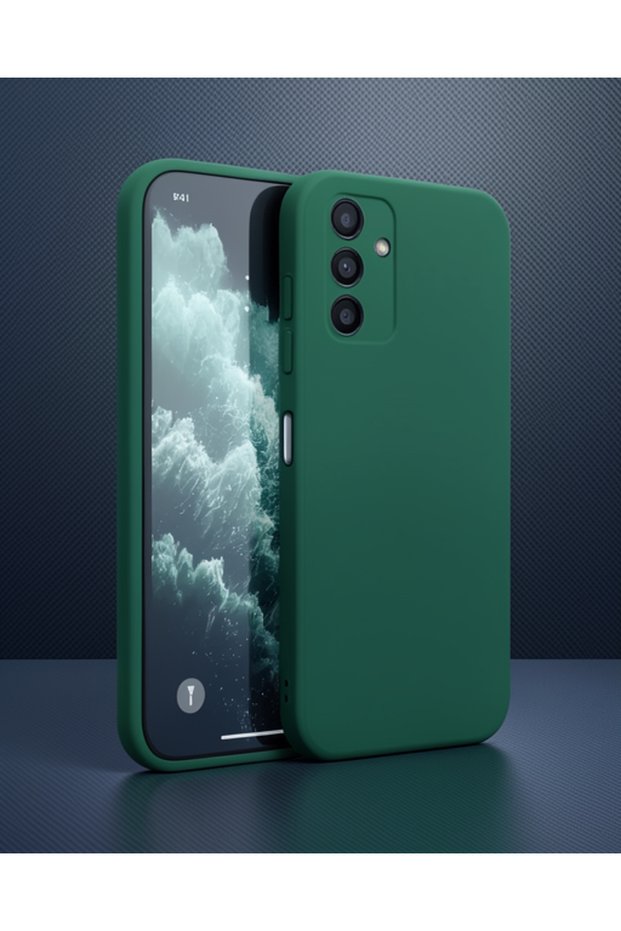 Samsung Galaxy S23 Fe Case First Silicone - Dark Green