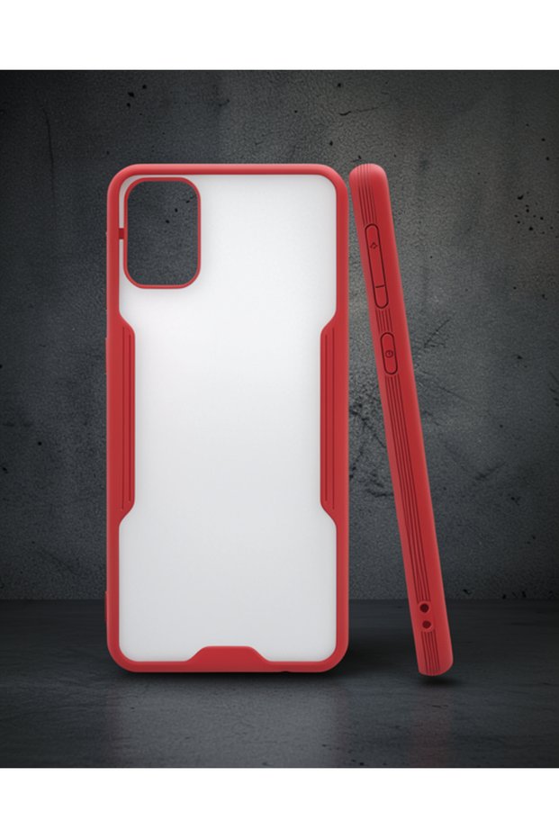Samsung Galaxy M31 Case Platinum Silicone - Red