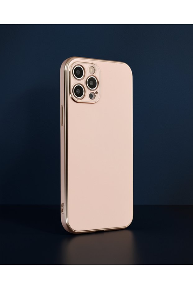 Apple iPhone 12 Pro Max Case Volet Silicone - Pink