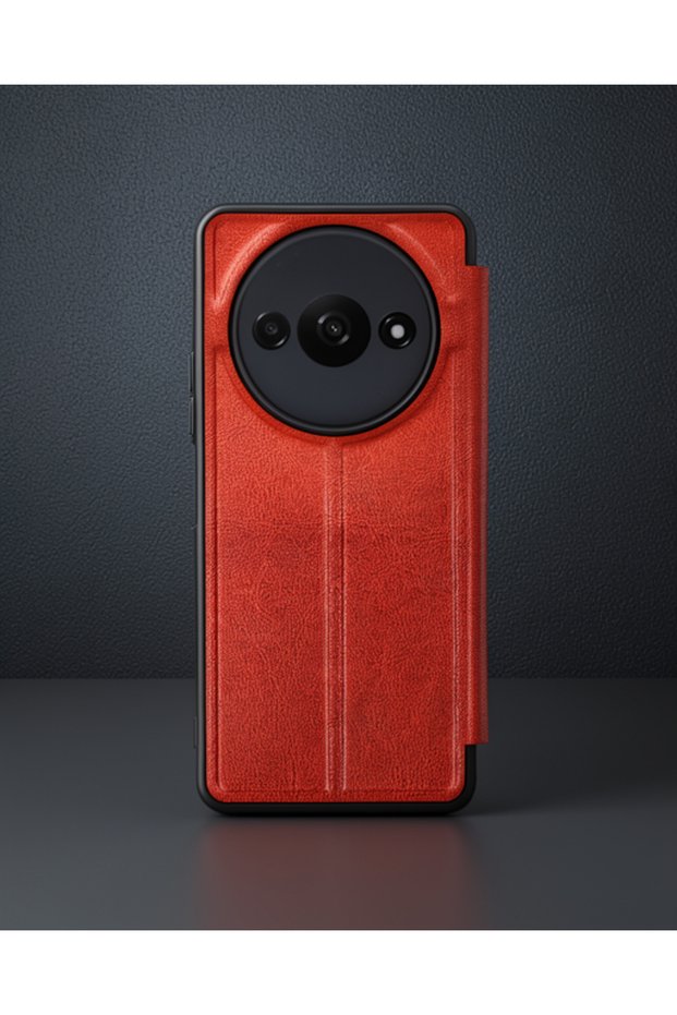 Xiaomi Redmi A3 4g Case Flip Cover - Red