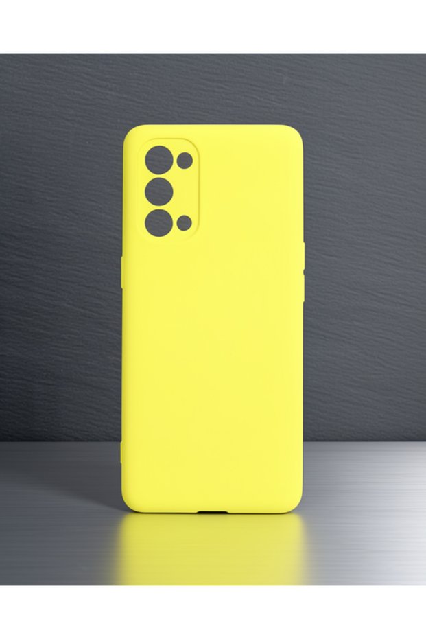 Oppo Reno 5 Pro Case First Silicone - Yellow