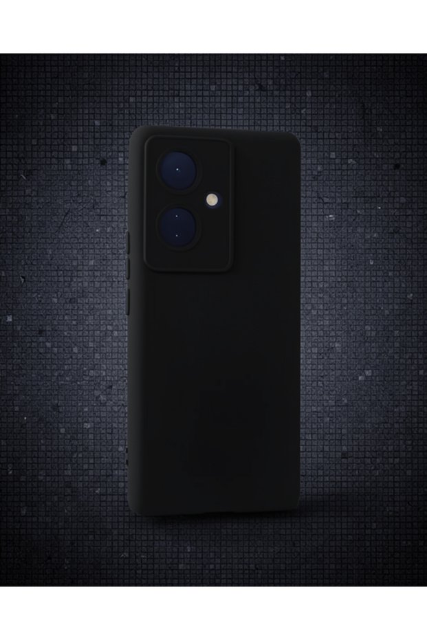 Vivo V29 Lite Case Nano Inside Velvet Silicone - Black