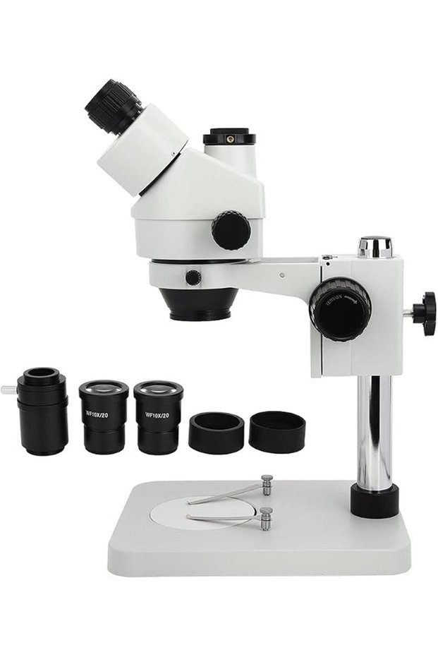 Trinocular Stereo Microscope 7X to 45X for Laboratory