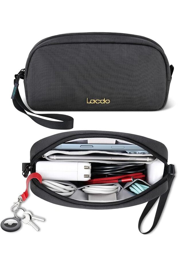 Electronics Organizer Travel Case, Cable Organizer Bag for Essentials