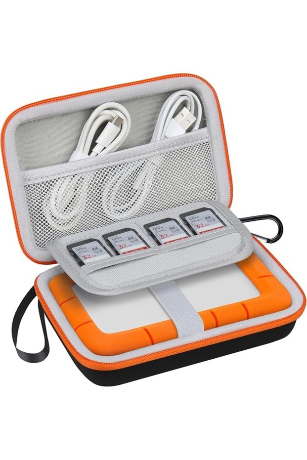 حافظة قرص صلب لجهاز LaCie Rugged/Rugged Mini الخارجي