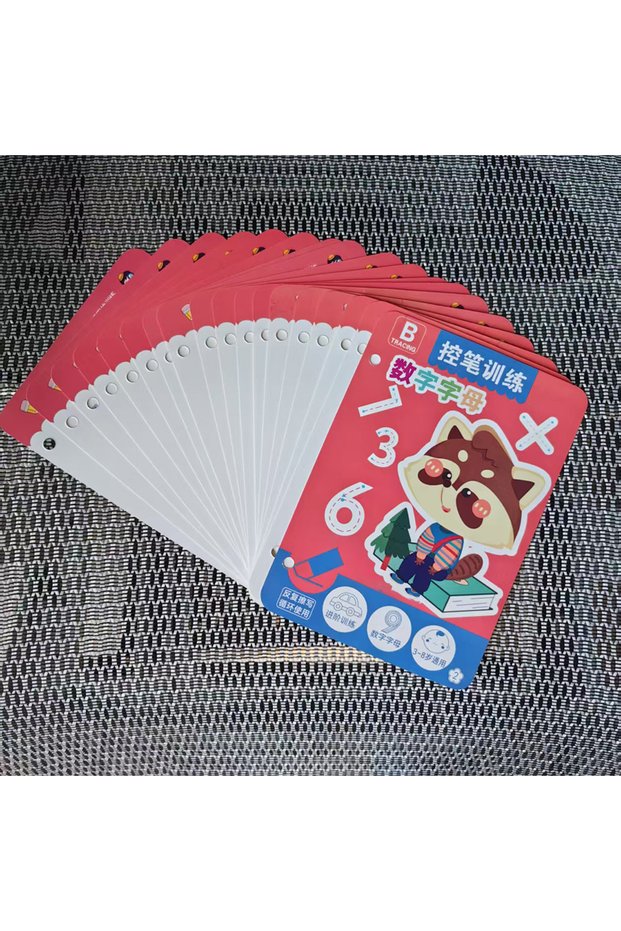 B Toddler Pen Control Training Workbook Baby Magical Tracing Practice Copybook Reusable Writing Draw