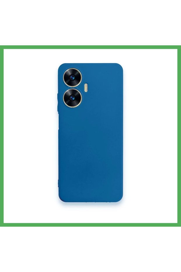 Realme C55 Compatible Case First Silicone - Blue Bezoss