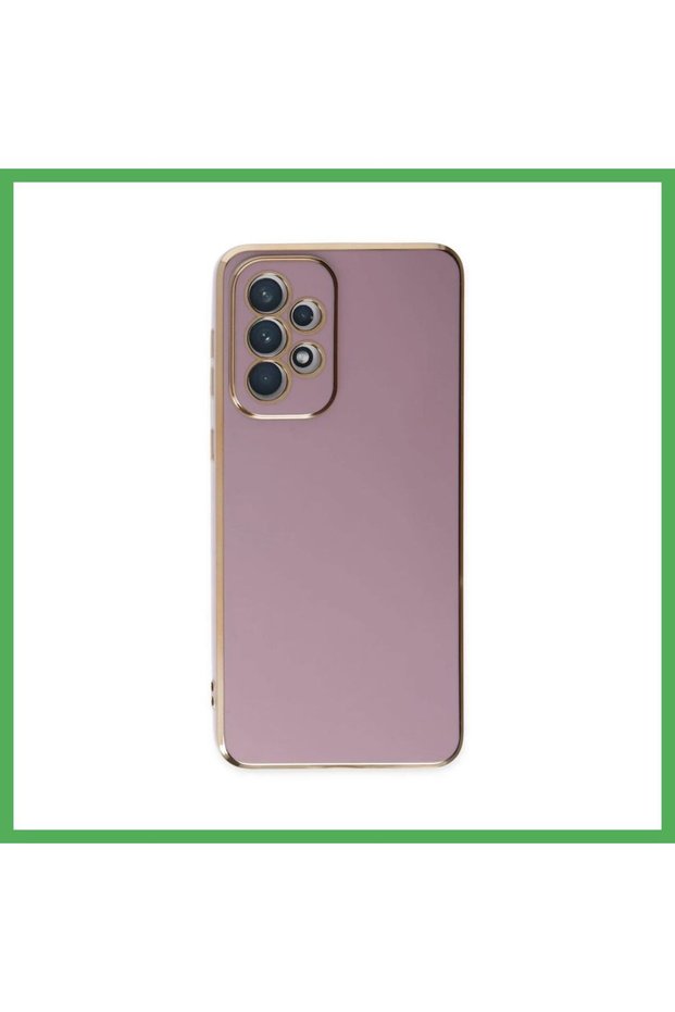 Samsung Galaxy A73 5g Compatible Case Volet Silicone - Purple Bezoss