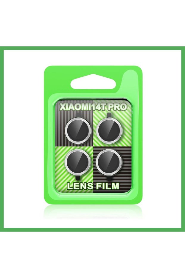 Mi 14t Pro Compatible Raze Metal Camera Lens - Silver Bezoss
