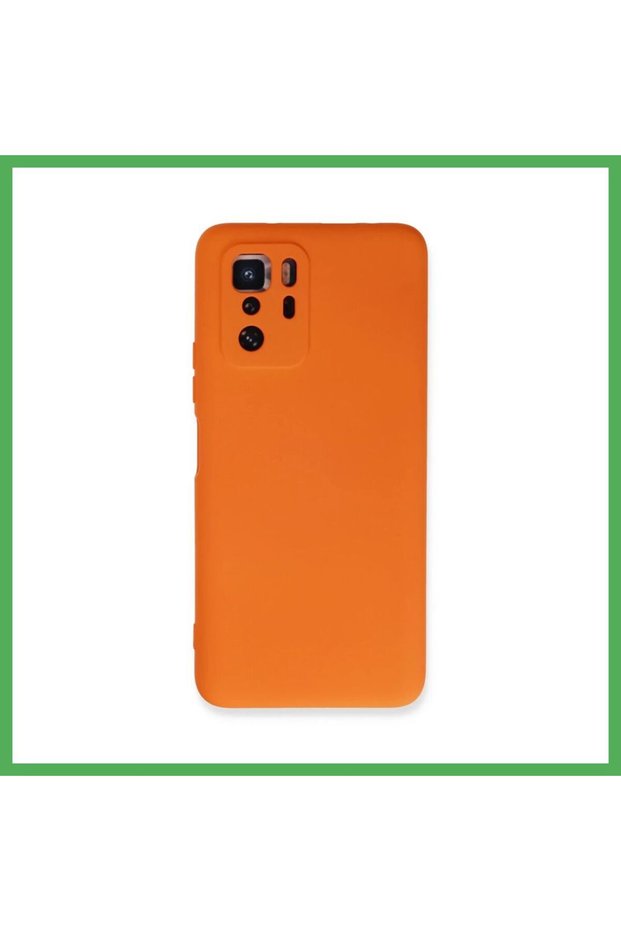 Poco X3 Gt Compatible Case Nano Velvet Silicone - Orange Bezoss