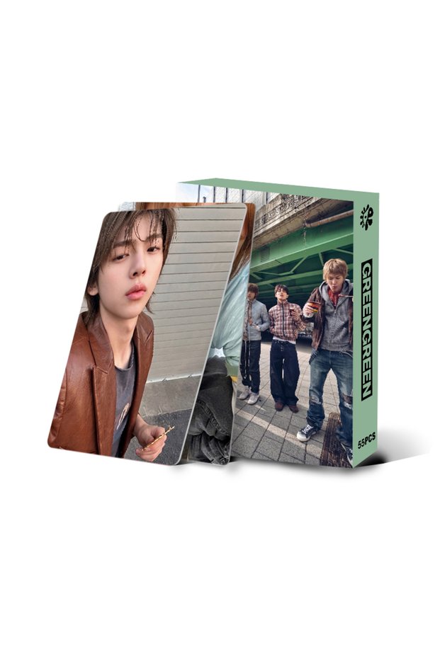 as the picture 55Pcs Kpop Album Photocard Collection Set Postcards Fans Gift Kpop Merch Party Decor
