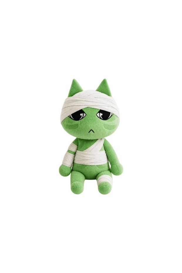 Green wounded For Roblox Animal Hospital Horror Plush Doll Set Soft Stuffed Plushie Creepy Cute Game