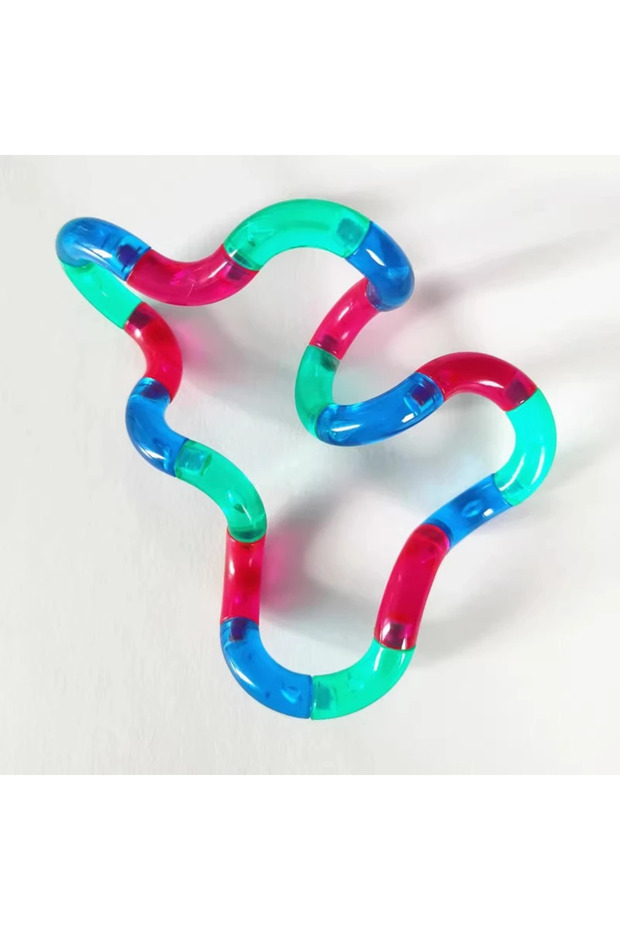S4 Temperature Change Rrainbow Deformable Rope Pressure Stress Relief Toys Colorful Deformation Rope