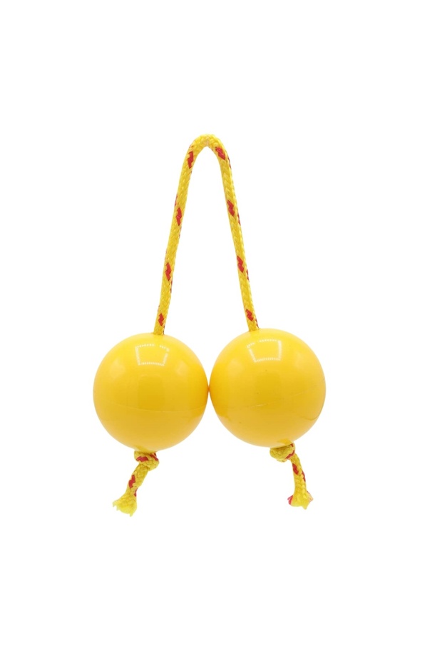 Yellow Miwayer 1 Pair Sand Egg Asalato African Shakers Fingertip Sand Ball for Kashaka Instrument