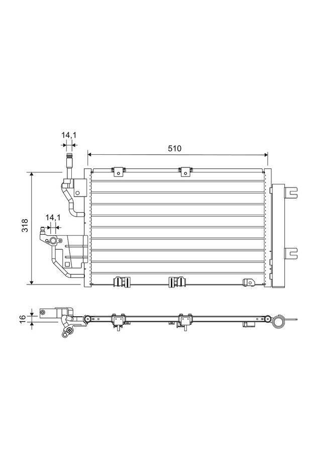 Condensator, climatizare 812656