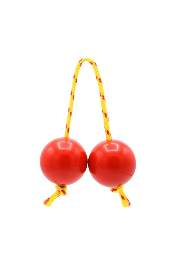 Red 1 Pair Sand Egg Asalato African Shakers Rhythm Fingertip Abs Sand Ball for Kashaka Instrument Ad