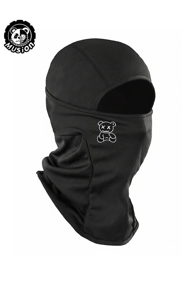 One Size Bear Balaclava Women's Cycling Face Mask Multi Functional One Piece Headscarf Scarf Windpro
