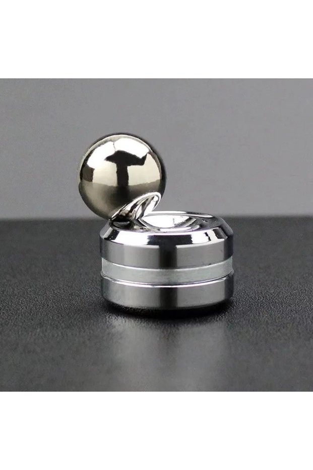1PCS Adult Desktop Stress Relief Metal Fidget Toy Decompression Hypnosis Rotary Gyro Fingertip Toy K