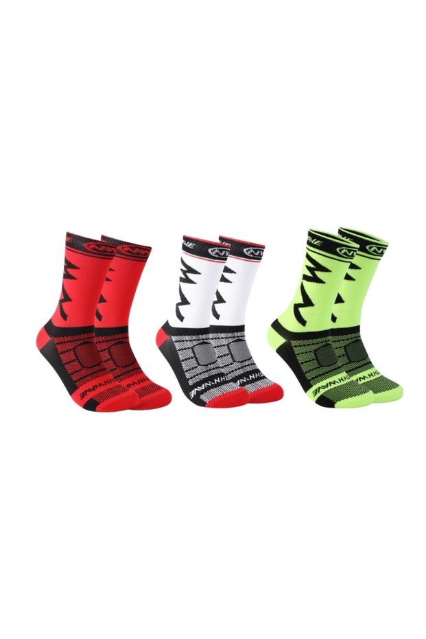 3 Pairs Mixed C 3 Pairs Of High-Quality Breathable Sports Socks Suitable For Running, Mountain Cycli