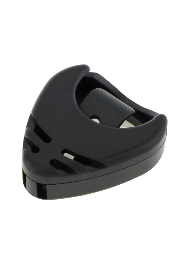 1pc only holder Black Plastic Stick on Guitar Pick Holder for Acoustic Ukulele / Guitar / Bass with