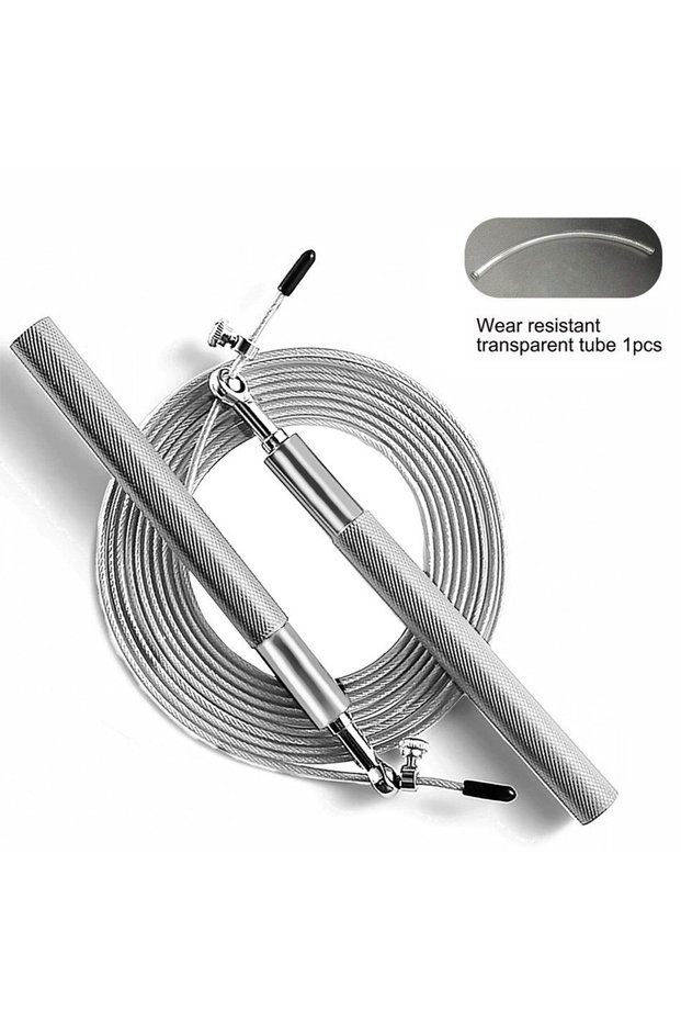 Silver 2026 New WorthWhile Jump Rope Professional Speed Bearing Skipping Fitness Workout Training Eq