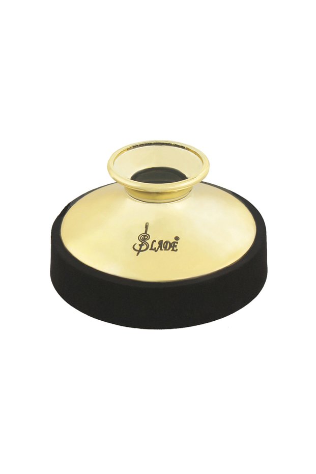 Gold Alto Saxophone Silencer High Quality Woodwind Musical Instrument Accessories Round Light-Weight