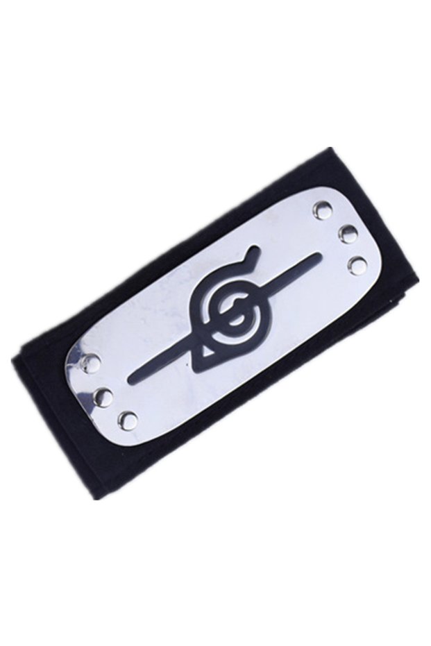 HuE17 Anime Figures Headbands Guard Ninja Accessories Uzumaki Hatake Kakashi Head Belt Cospla