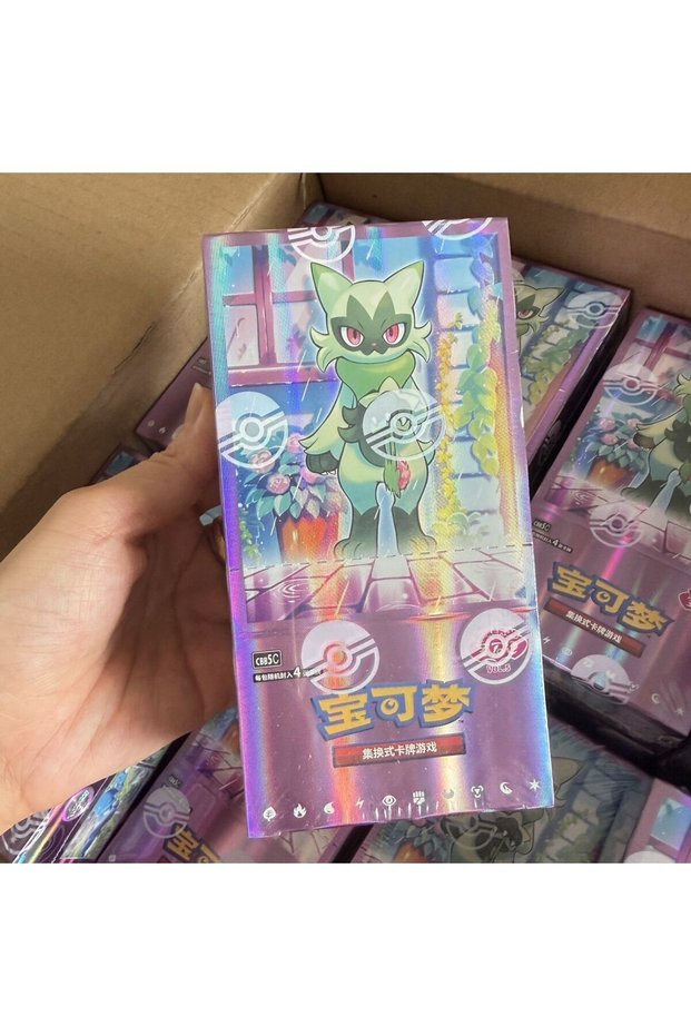 1 box In Stock New Poke Gem Pack Vol.5 Scarlet And Violet Trading Ptcg Card Bag Box Hi Deck Ibrahimo
