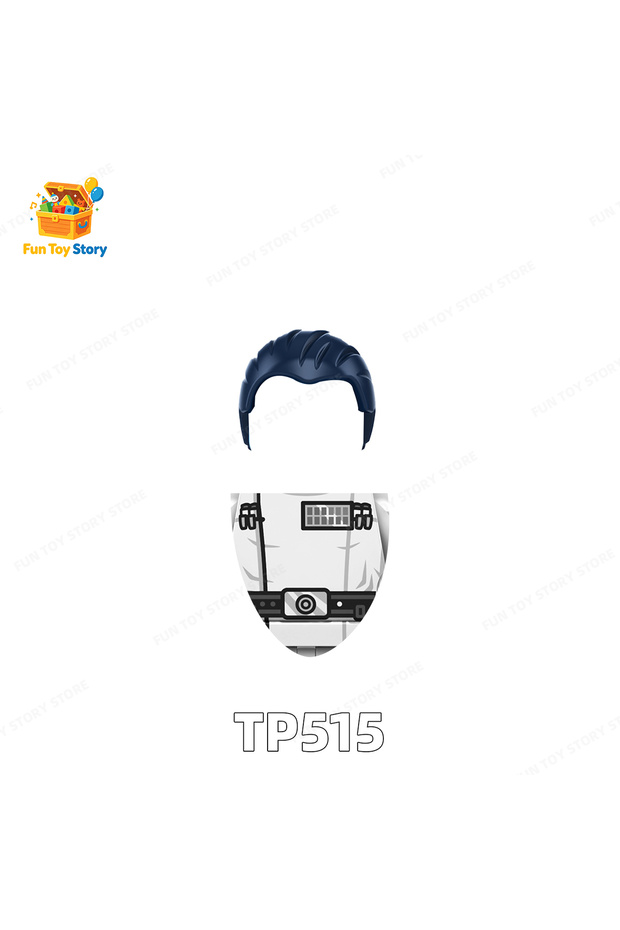 TP515 TP1063, Assembling building block dolls, collectible for TV enthusiasts, compatible with third