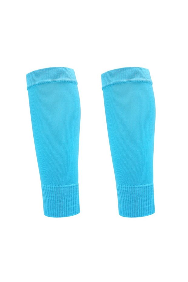 M Children Lake blue Loogdeel Professional High-quality Soccer Socks Breathable Calf Compression Sle