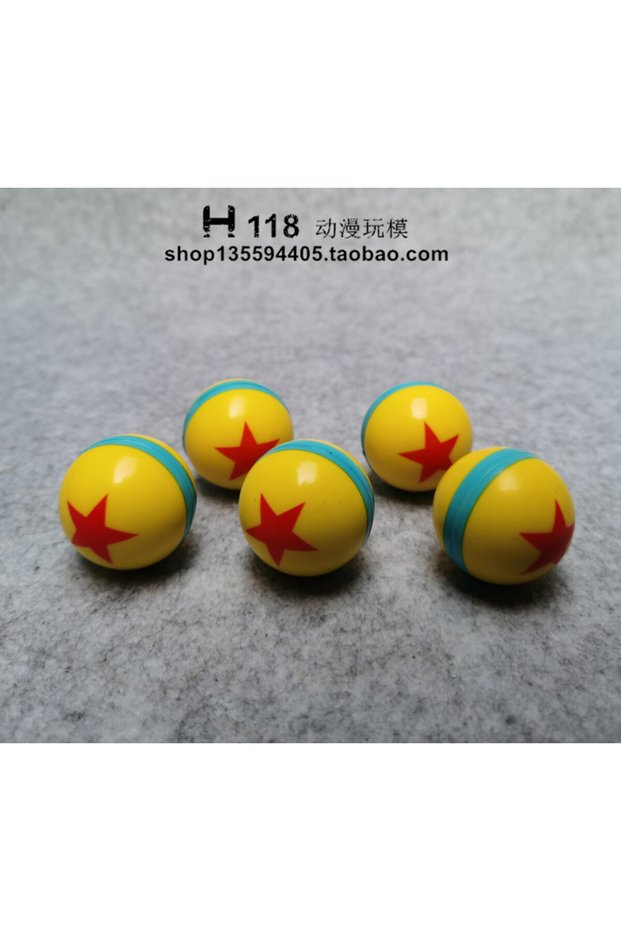 5 of them In Stock Pixar Toy Story Luxo Elastic Balls Alphabet Letter Blocks Collectible Desktop Dec