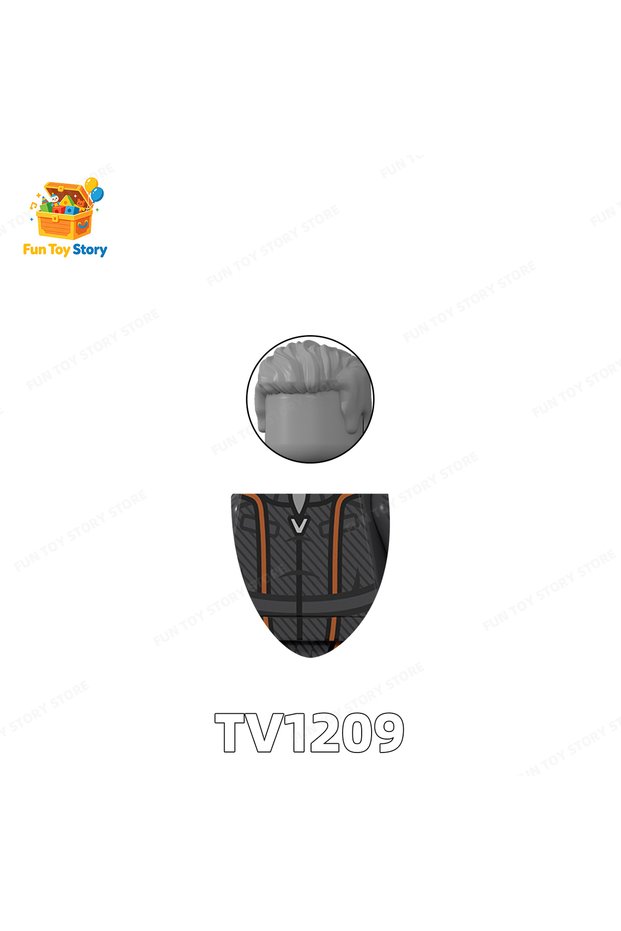 TV1209 TV6224 TV Watchdog Series, Assembled Building Blocks, Human Toys, Collected by Film and Telev